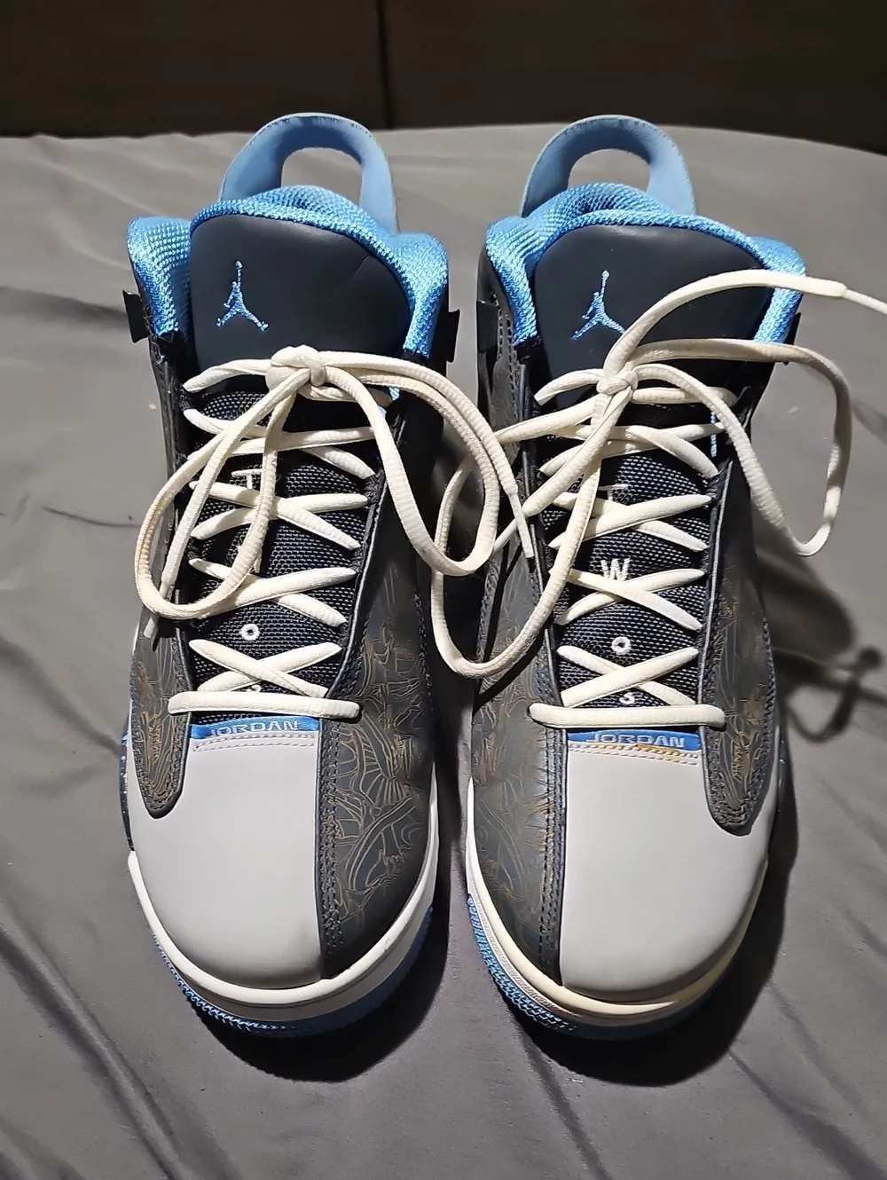 Jordan Men’s Sneakers in Gray & Light Blue